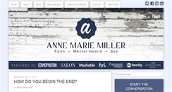 Desktop Screenshot of annemariemiller.com